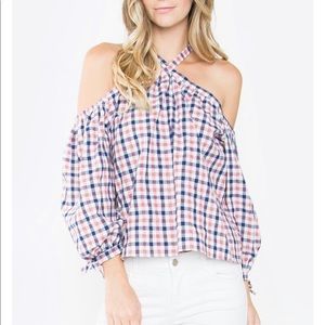 SugarLips plaid top